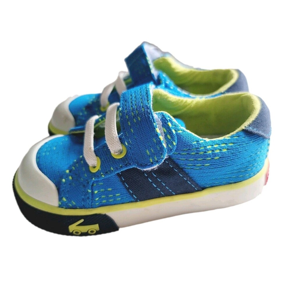 See Kai Run Toddler Boys Sneaker Size 5 Blue